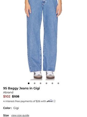 Abrand Light Blue 95 Baggy Jeans - Relaxed Wide Leg